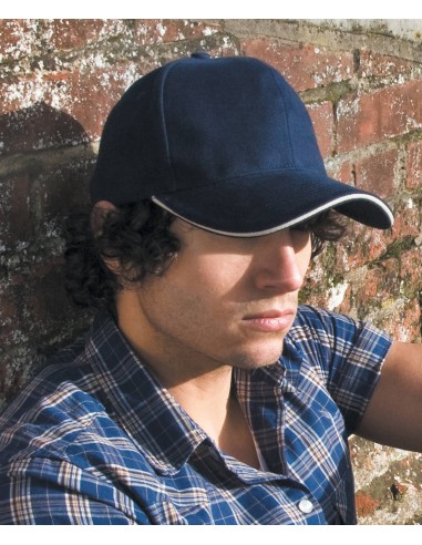 RES-RC025-Casquette de coton robuste de style pro